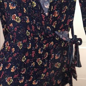 American Eagle floral romper